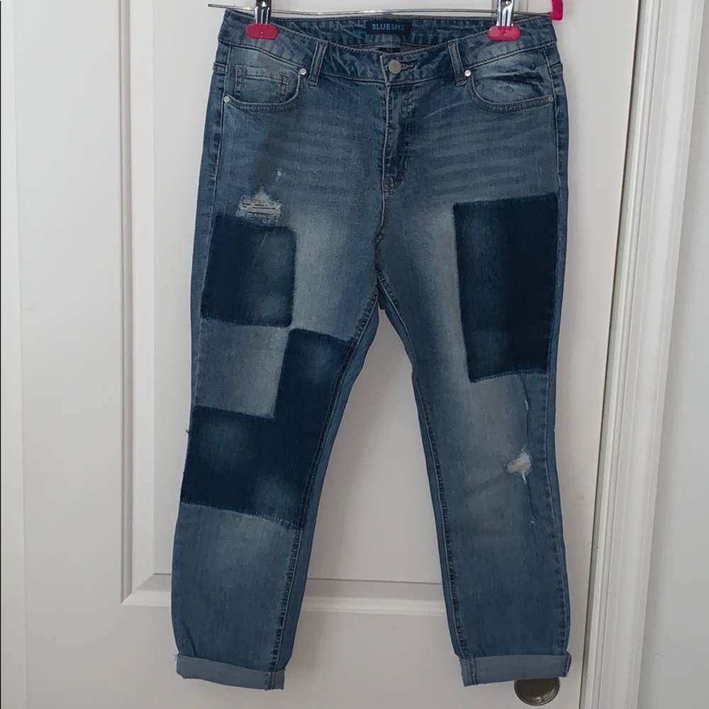 Blue denim pack work jeans